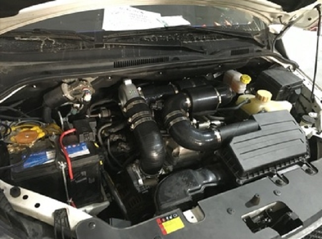 五菱宏光S提升动力节油改装汽车进气配件键程离心式涡轮增压器LX2008