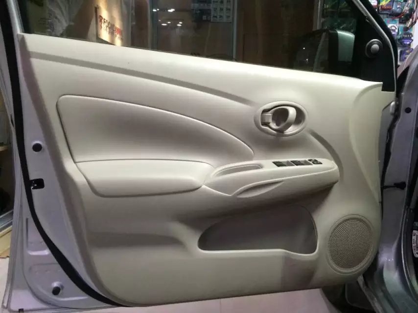 日產(chǎn)陽光音響改裝弗雷斯喇叭+中道隔音－南寧途悅音響