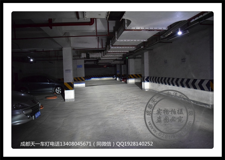 成都新蒙迪歐改裝車燈改裝LED流光日行燈總成雙光透鏡