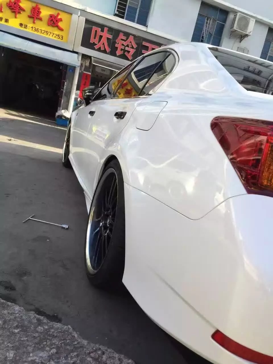 日本 鍛造 RAYS GT30 20寸，裝GS 帥呆了
