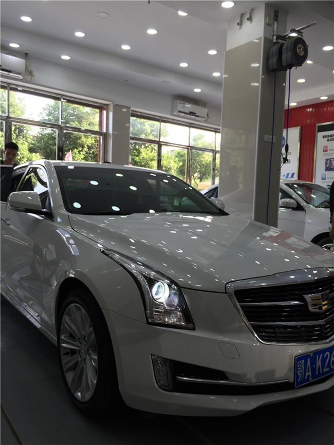 凱迪拉克全車(chē)龍膜隔熱膜 --四季貼膜南湖大道店出品