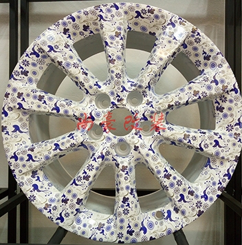水轉印輪轂