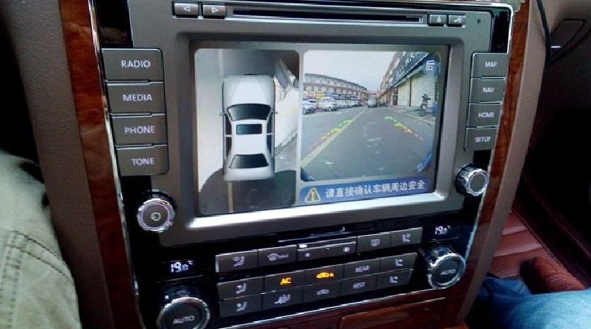 大眾輝騰加裝360全景