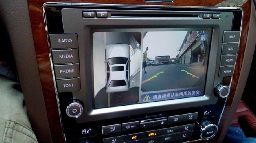 大眾輝騰加裝360全景