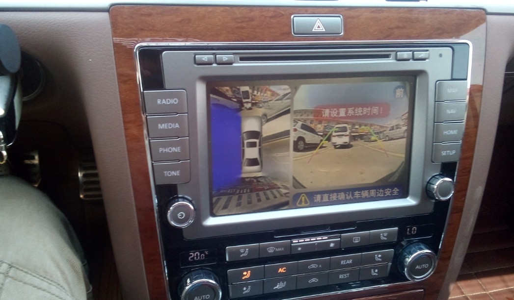 大眾輝騰加裝360全景