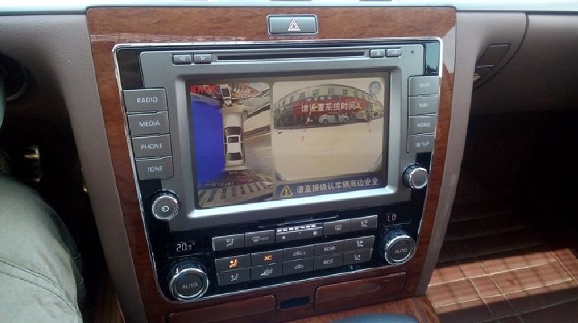 大眾輝騰加裝360全景