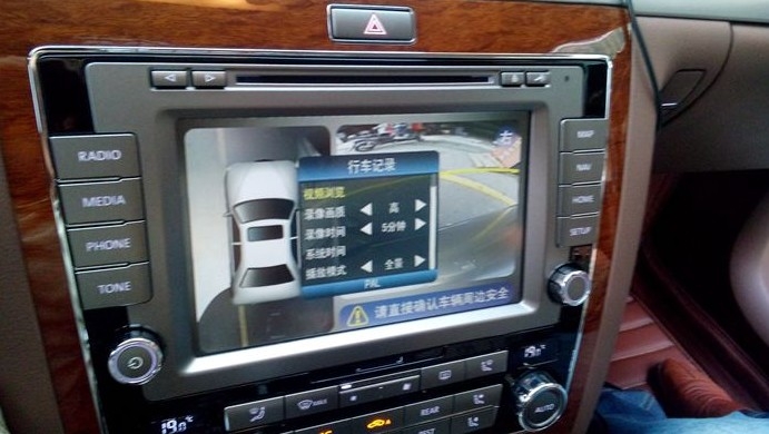 大眾輝騰加裝360全景