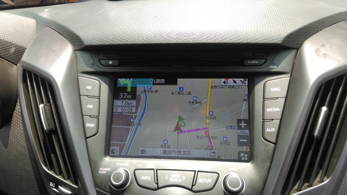 現(xiàn)代飛思原車屏升級(jí)