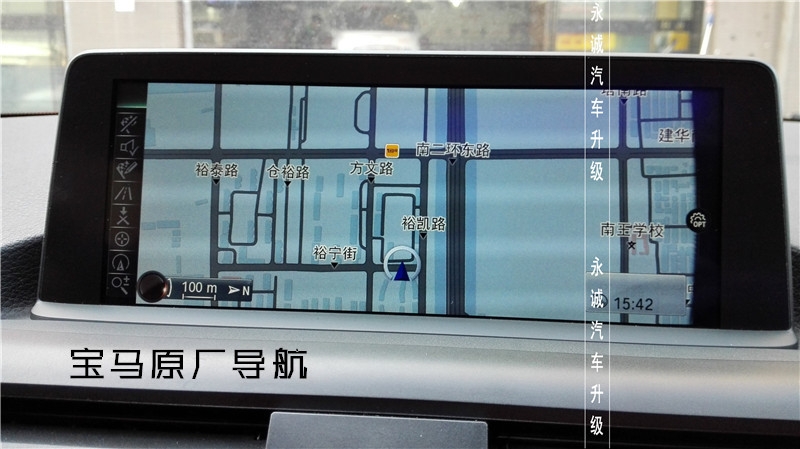 【永誠汽車】石家莊寶馬一系118i升級(jí)原廠導(dǎo)航NBT大主機(jī)，大屏，手寫旋鈕，倒車影像