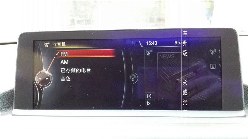 【永誠汽車】石家莊寶馬一系118i升級(jí)原廠導(dǎo)航NBT大主機(jī)，大屏，手寫旋鈕，倒車影像