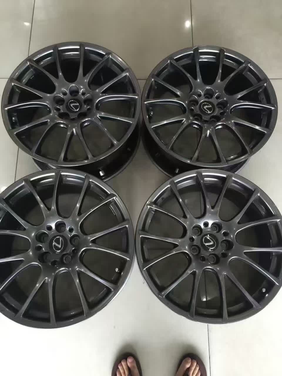 雷克薩斯 ? ISF．BBS 鍛造 19寸 前后一套