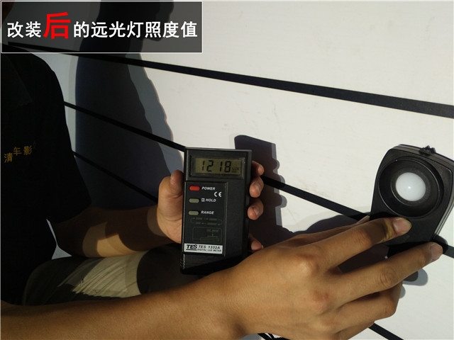 納智捷U6大燈改裝 定制高亮版海拉五+巖崎5500K氙氣燈升級——清風(fēng)車影燈改