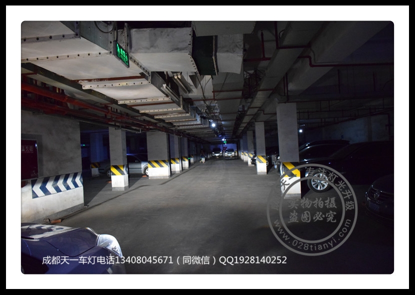 成都翼虎改裝車燈升級海拉雙光透鏡歐司朗氙氣燈
