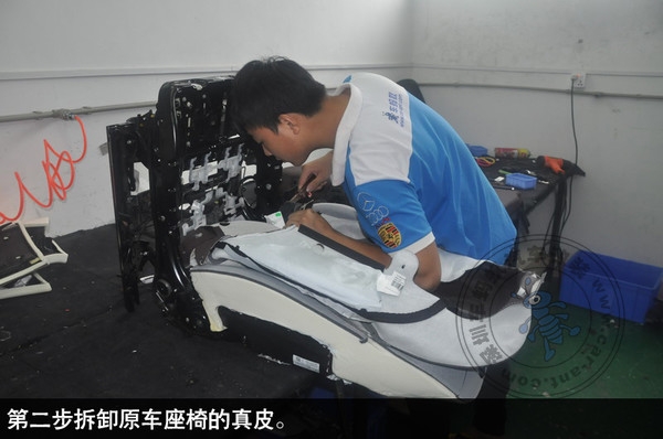 夏季汽車改通風(fēng)座椅啦！寶馬X5改裝通風(fēng)座椅案例