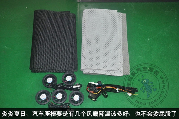 夏季汽車改通風(fēng)座椅啦！寶馬X5改裝通風(fēng)座椅案例