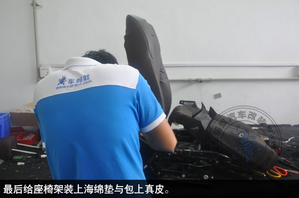 夏季汽車改通風(fēng)座椅啦！寶馬X5改裝通風(fēng)座椅案例