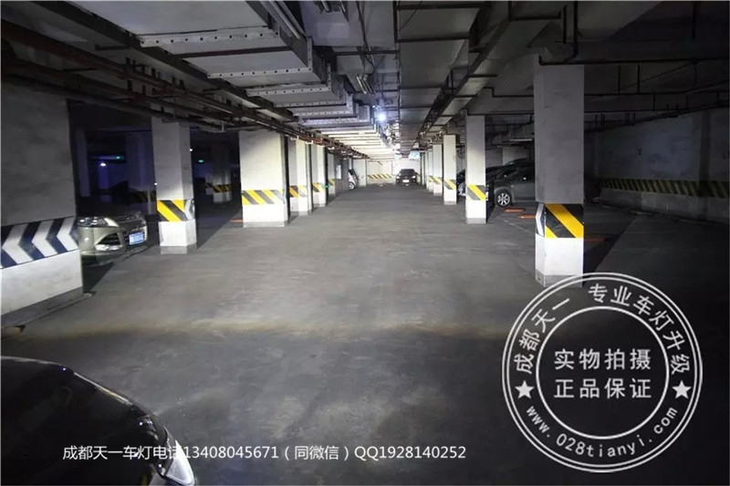 成都大眾甲殼蟲車燈改裝升級(jí)海拉雙光透鏡歐司朗氙氣燈