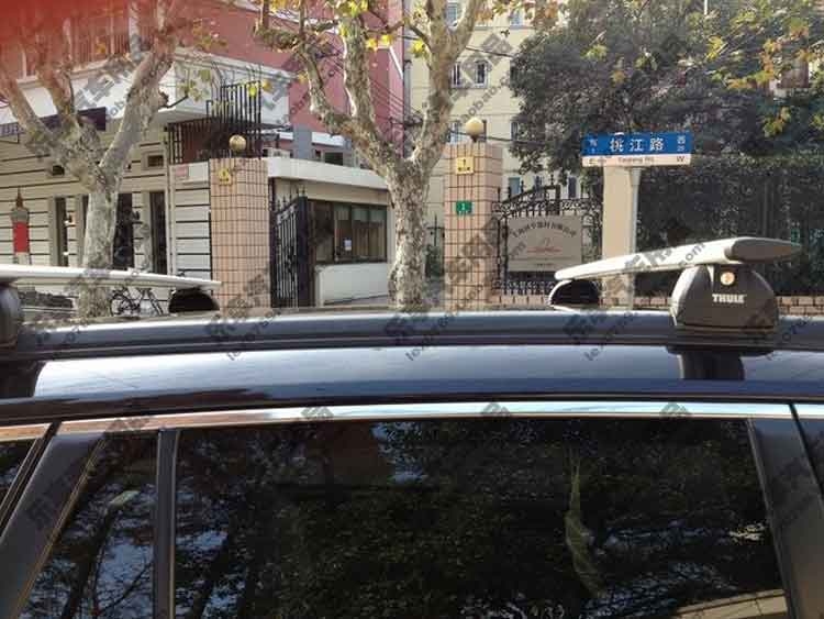 09款斯巴魯傲虎專用靜音承重拓樂汽車車頂行李架橫桿鋁合金橫杠
