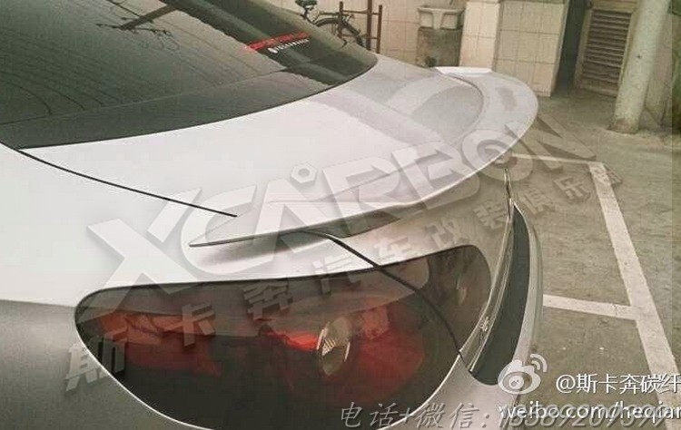 新CC換裝碳纖維開孔機蓋 尾翼 后擾流