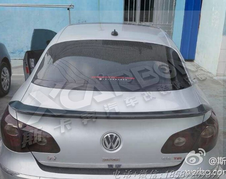 新CC換裝碳纖維開孔機蓋 尾翼 后擾流
