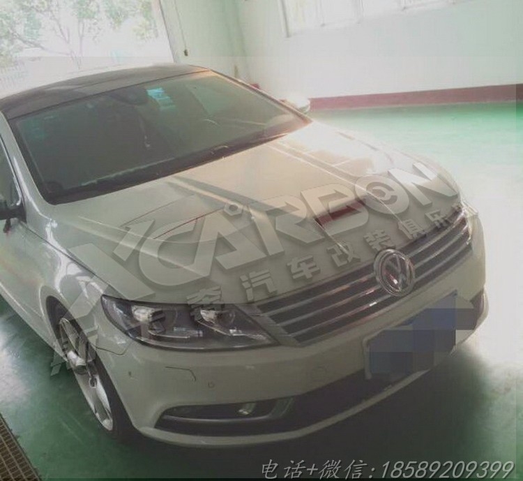 新CC換裝碳纖維開孔機蓋 尾翼 后擾流