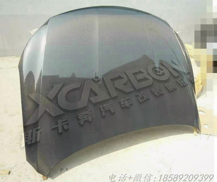 新CC換裝碳纖維開孔機蓋 尾翼 后擾流