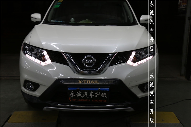 石家莊改燈 新奇駿大燈變亮改Q5雙光透鏡【永誠車燈升級(jí)】