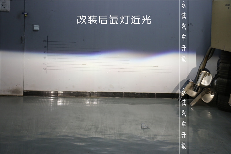 石家莊改燈 新奇駿大燈變亮改Q5雙光透鏡【永誠車燈升級(jí)】