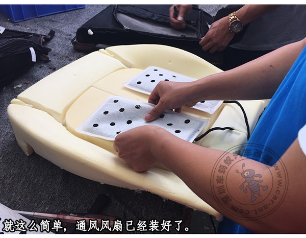 據(jù)說豪車才有通風(fēng)座椅,這位小伙只花1200元實(shí)現(xiàn)了