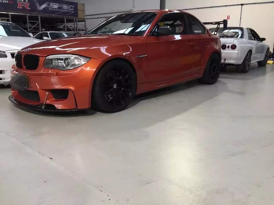HRE 裝 寶馬 1M ，絕配