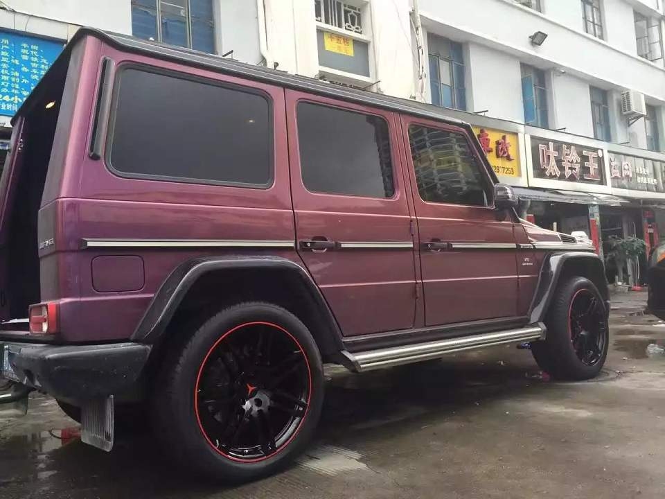 奔馳，G63 裝21寸 鍛造 、完工！