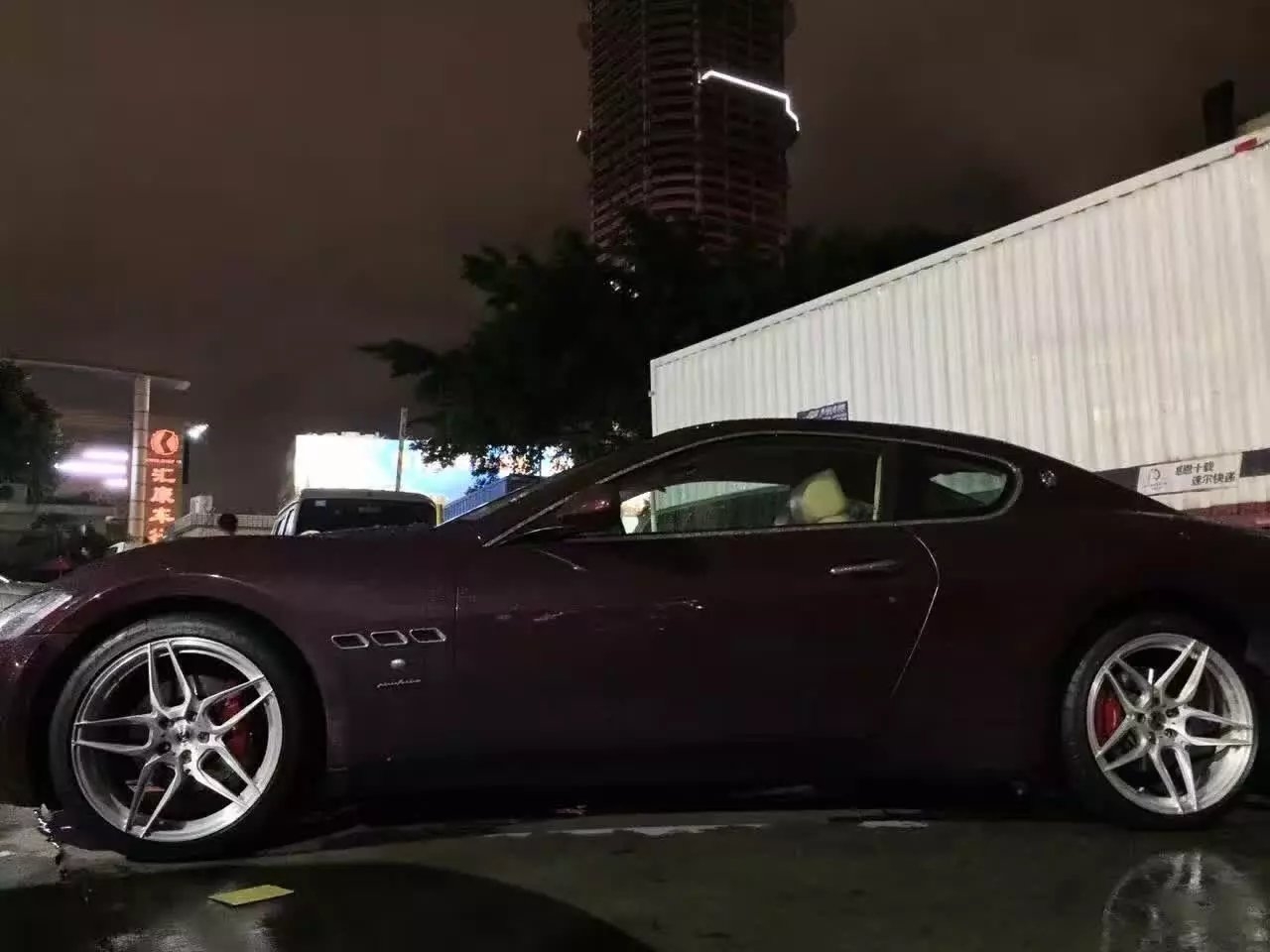 瑪莎拉帝 ，裝20寸 美國 MSE 完工。