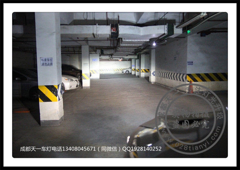 成都豐田紅杉車燈改裝雙光透鏡氙氣燈LED日行燈