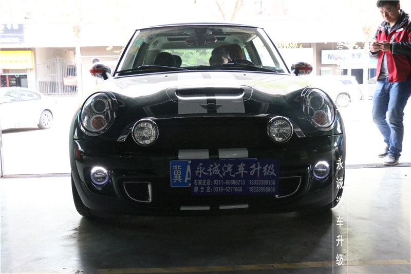 【永誠汽車】石家莊改燈 寶馬mini升級原廠高配霧燈
