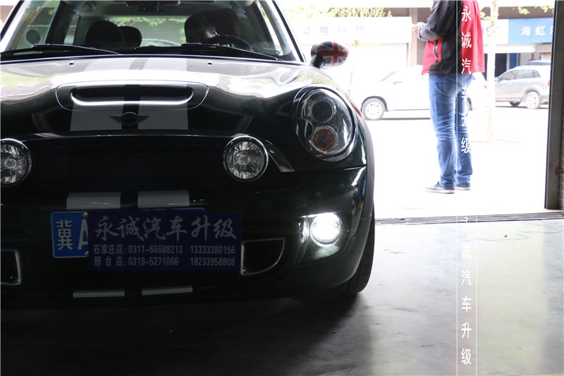 【永誠汽車】石家莊改燈 寶馬mini升級原廠高配霧燈