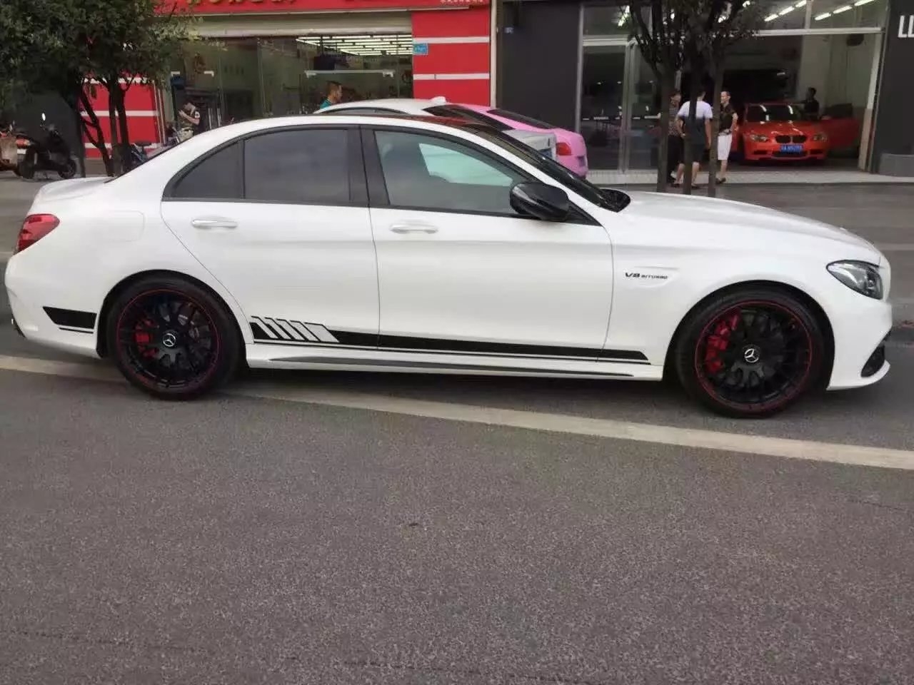奔馳，裝C63S 原裝 19寸