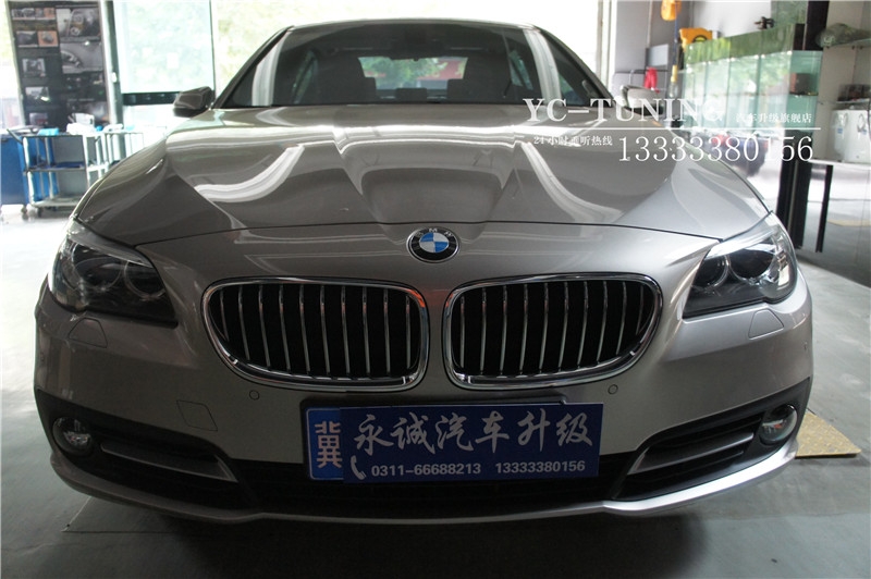 石家莊寶馬五系改裝NBT主機，10.2寸大屏，手寫旋鈕，倒車影像【永誠汽車升級】