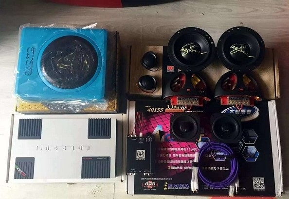 別克GL8升級(jí)摩雷音響，二路功放，大能隔音