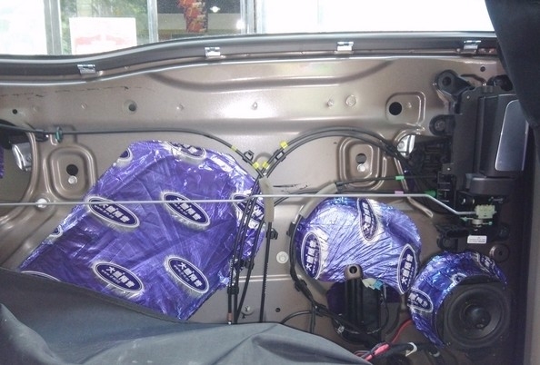 別克GL8升級(jí)摩雷音響，二路功放，大能隔音