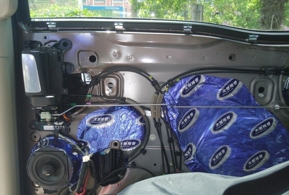 別克GL8升級(jí)摩雷音響，二路功放，大能隔音