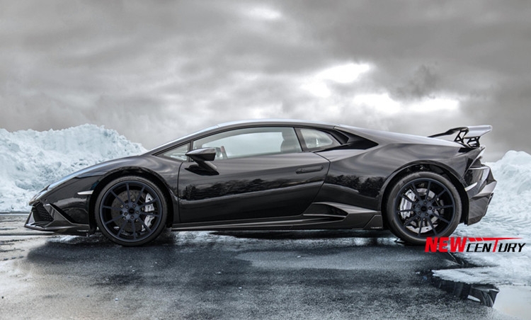 蘭博基尼小牛LP610-4 Huracan LP600改裝mansory碳纖維大包圍尾翼