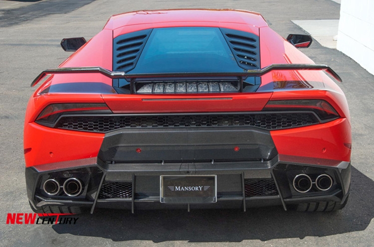 蘭博基尼小牛LP610-4 Huracan LP600改裝mansory碳纖維大包圍尾翼