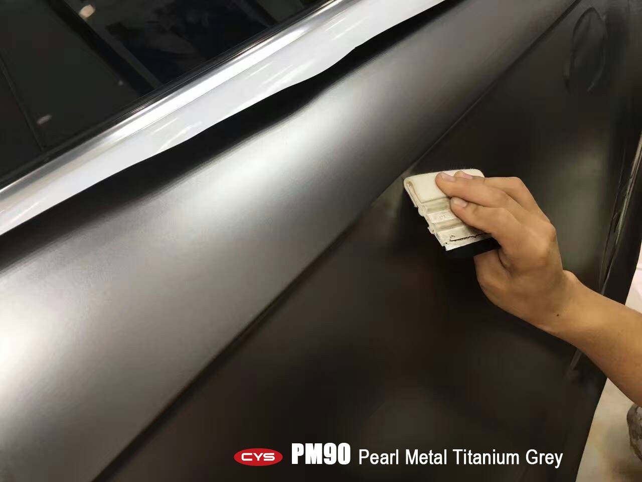 江西 南昌奧迪A4L電光金屬鈦灰車身改色貼膜 漆面改色 多少錢 ？