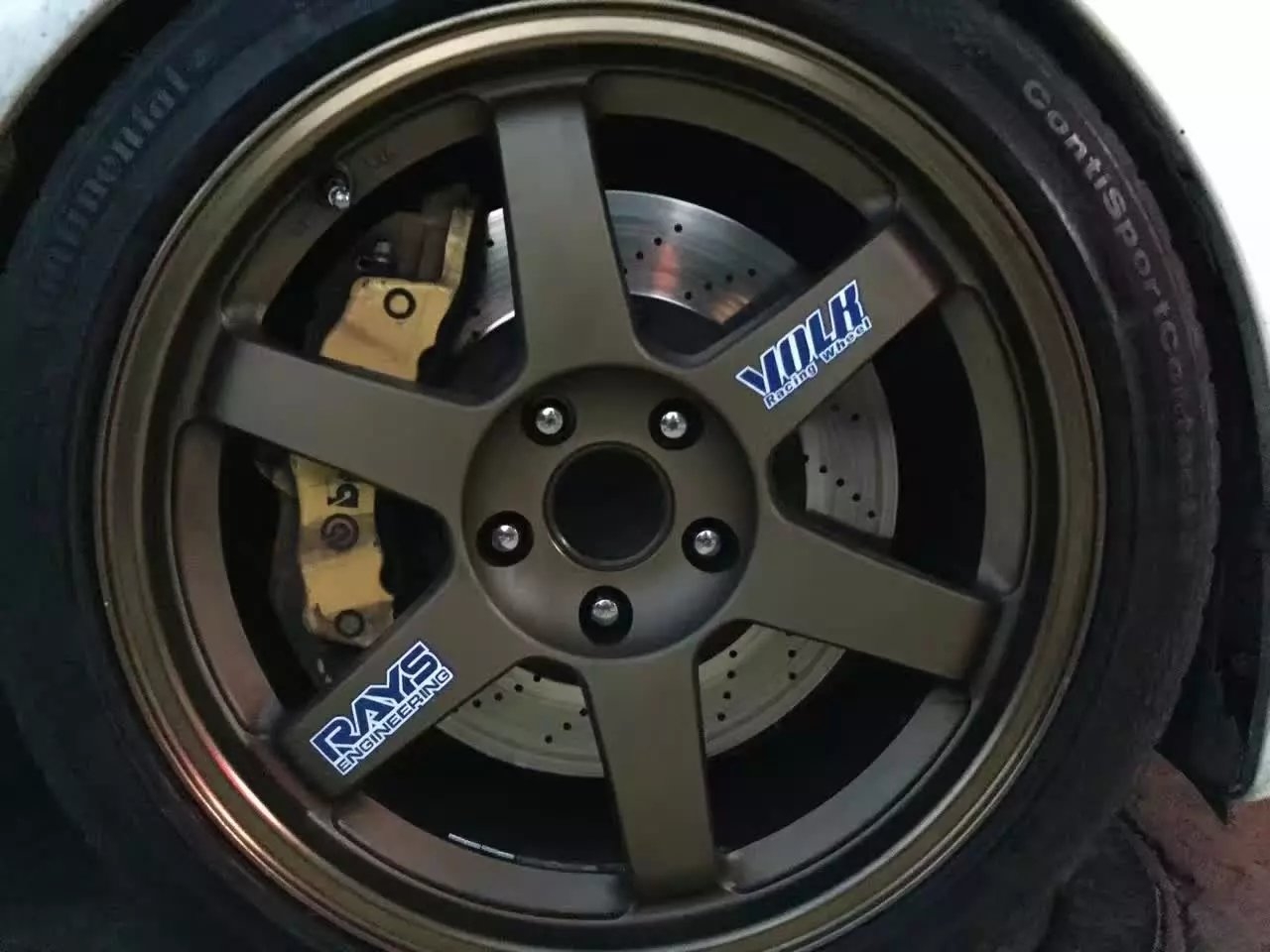 IS 換 RAYS TE37 完工。