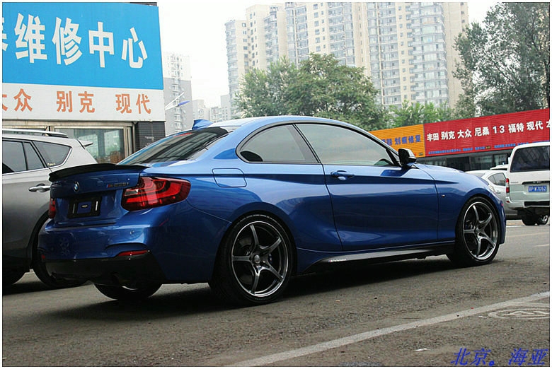 寶馬 F22 M235I  改裝 日本 RAYS G50 19寸幻彩版鍛造輪轂