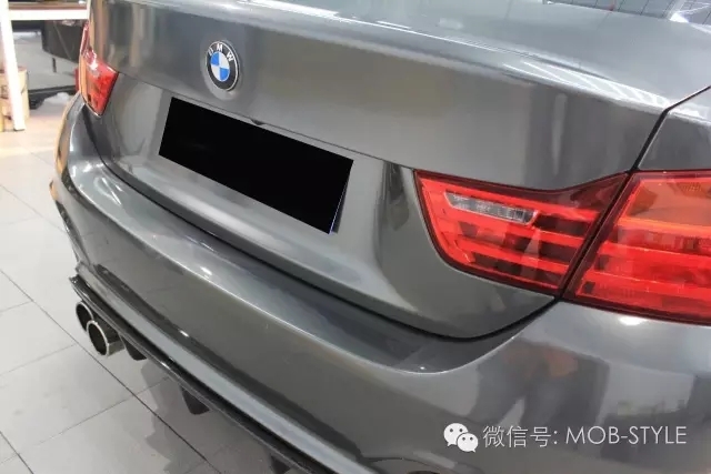 BMW-4系換裝小珍珠金屬灰（深圳廣州佛山車(chē)身改色貼膜）