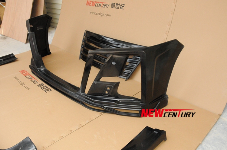 新款埃爾法改裝ZEUS大包圍 原車運(yùn)動(dòng)版阿爾法升級(jí)MZSPEED前杠尾翼