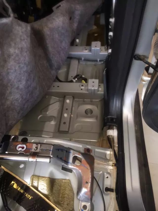 南寧日產(chǎn)奇駿隔音改裝【中道隔音】-途悅汽車音響.隔音改裝