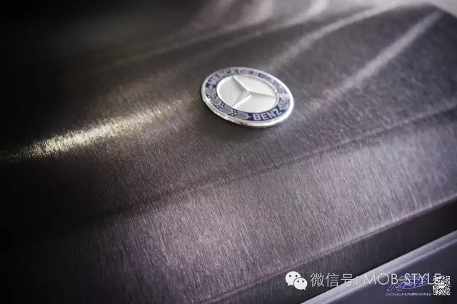 奔馳BENZ-G50拉絲金屬車身膜(深圳廣州佛山車身改色貼膜)