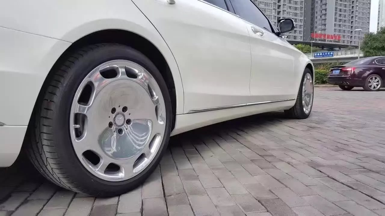 正品邁巴赫20寸鍛造．感謝朋友發(fā)來裝車效果圖